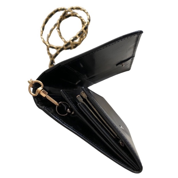 Authentic Gucci Wallet Clutch - Tom Ford Collection Y2K Patent Leather- Black - Picture 4 of 8